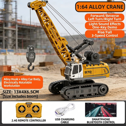 Mini Remote Control Alloy Construction Vehicle