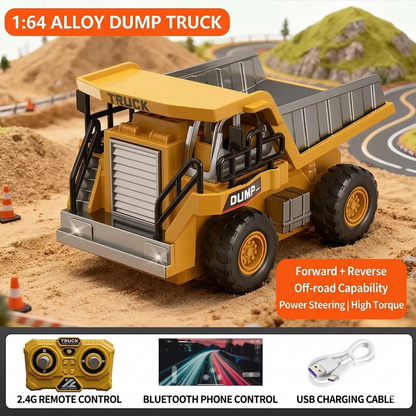 Mini Remote Control Alloy Construction Vehicle